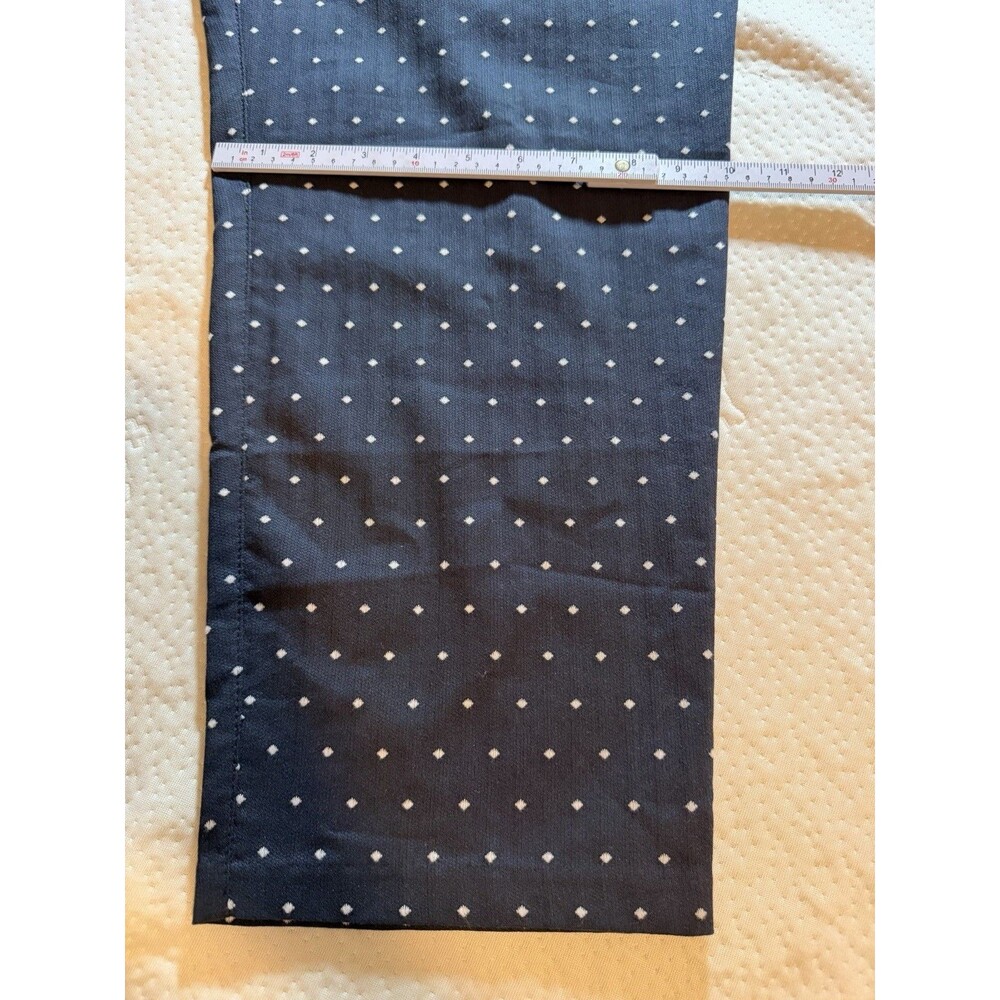 Nike Womens Dri Fit Golf Pants Size 14 Black/White Polka Dots Slim NWT - Picture 9 of 14